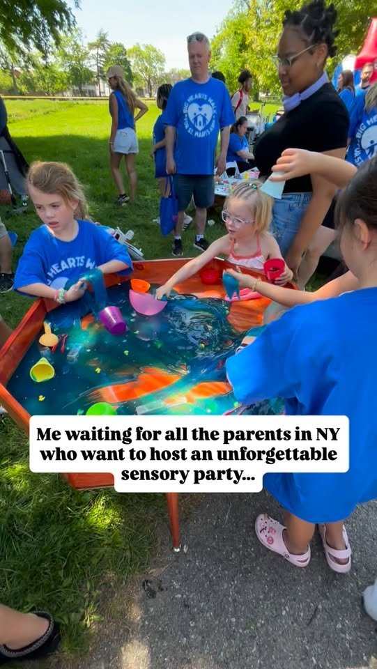 We believe kids learn best through messy, tactile, hands-on play….