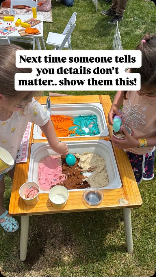 I had so much fun preparing all the sensory stations…