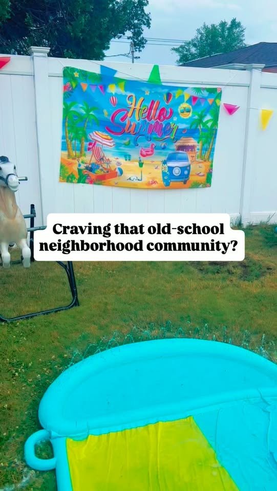 We always talk about “finding our village,” so I decided…